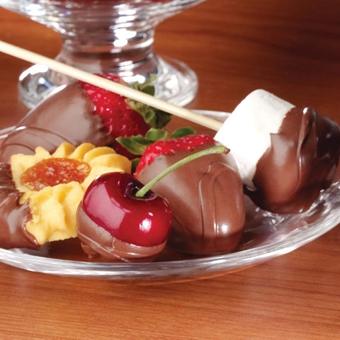 🍫 Fântână de Ciocolată 1.5 L pentru Evenimente, Petreceri și Serii de Film | Perfectă pentru Desserturi și Gustări | RapidChef