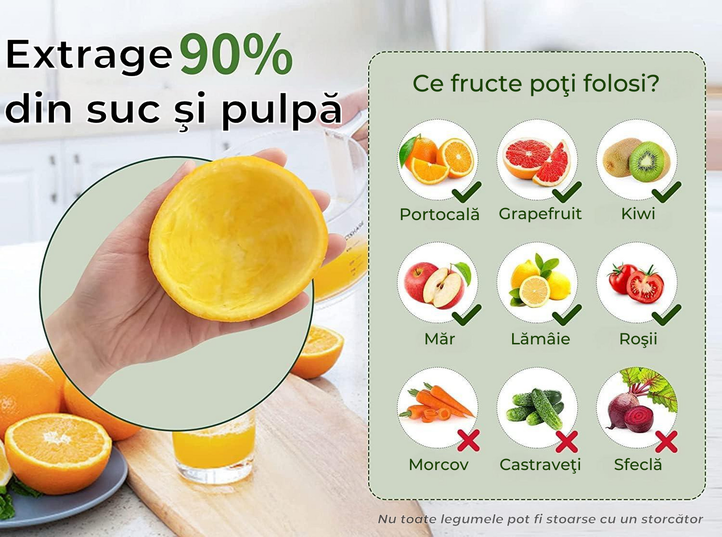 Storcător Electric de Citrice