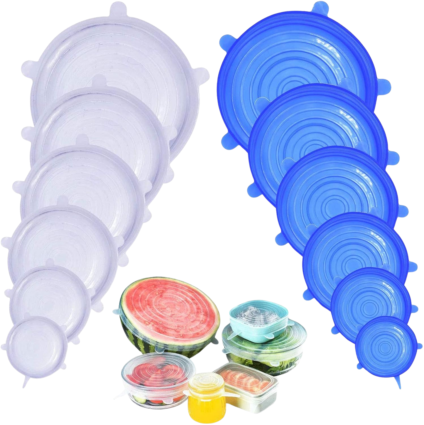 Set Capace din Silicon pentru Vase