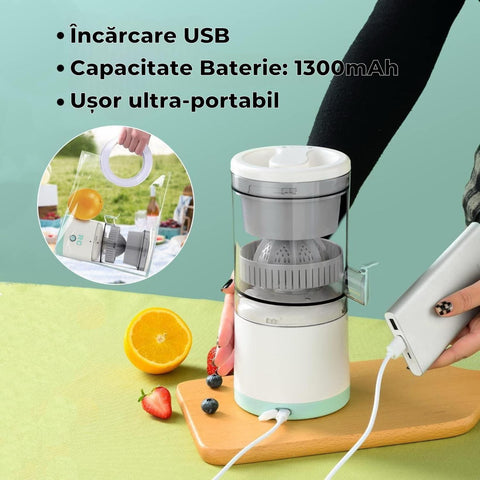 🍊 Storcător Electric de Citrice – 800W, Ușor de Folosit și Curățat | RapidChef