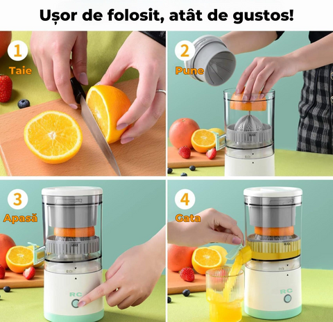 🍊 Storcător Electric de Citrice – 800W, Ușor de Folosit și Curățat | RapidChef