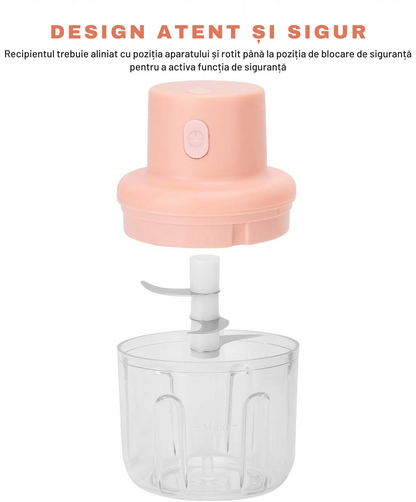 Tocător Electric Portabil 250ml